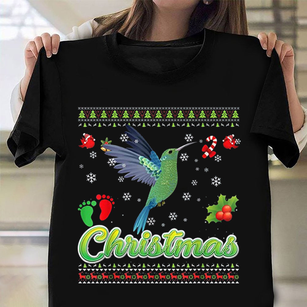 Hummingbird Ugly Christmas Sweater T-Shirt Hummingbird Lover Xmas Clothing Men Women Hummingbird Ugly Christmas Sweater T-Shirt Hummingbird Lover Xmas Clothing Men Women