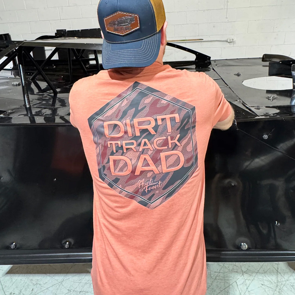 Hunt The Front Merch Dirt Track Dad T-Shirt Birthday Gifts Ideas For Him