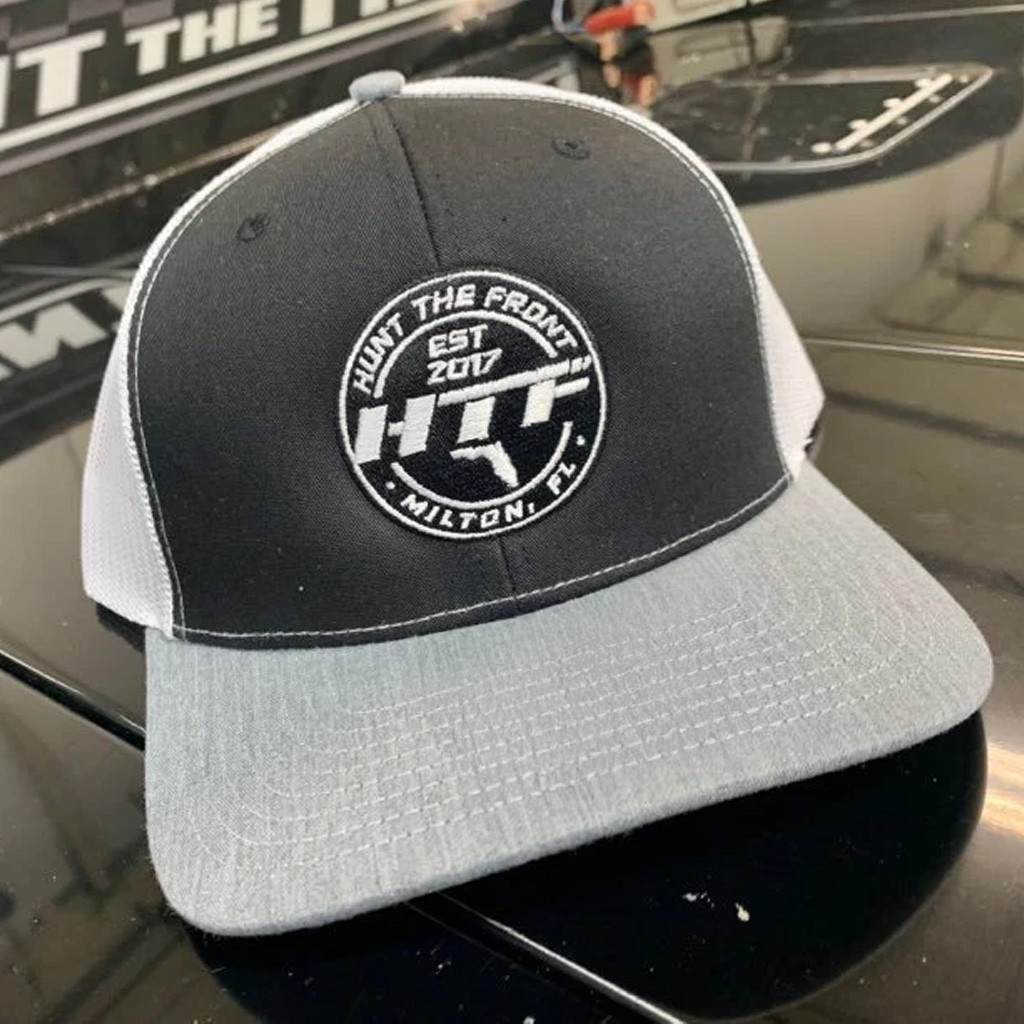Hunt The Front Merch HTF Circle Logo Trucker Hat Present For Boyfriend
