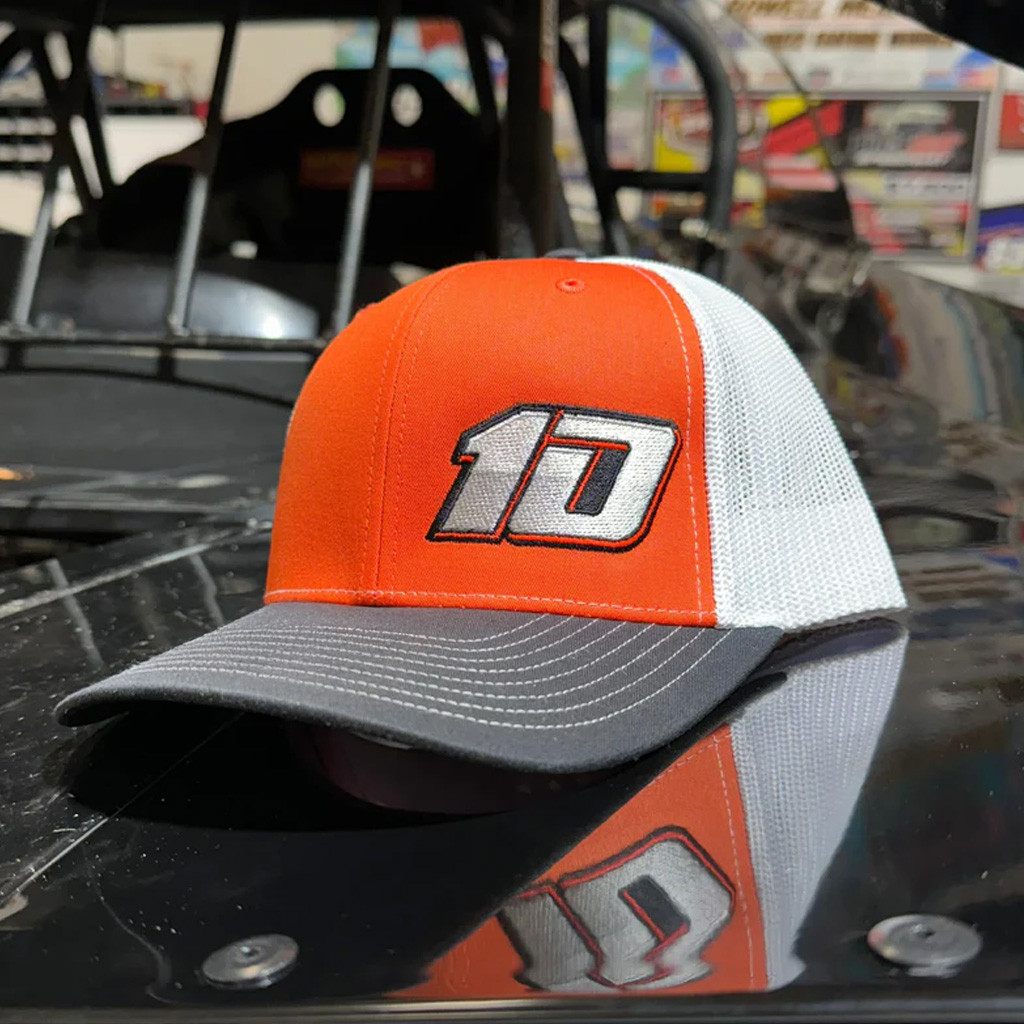 Hunt The Front Merch Orange 10 Trucker Hat Best Gifts For Boyfriend