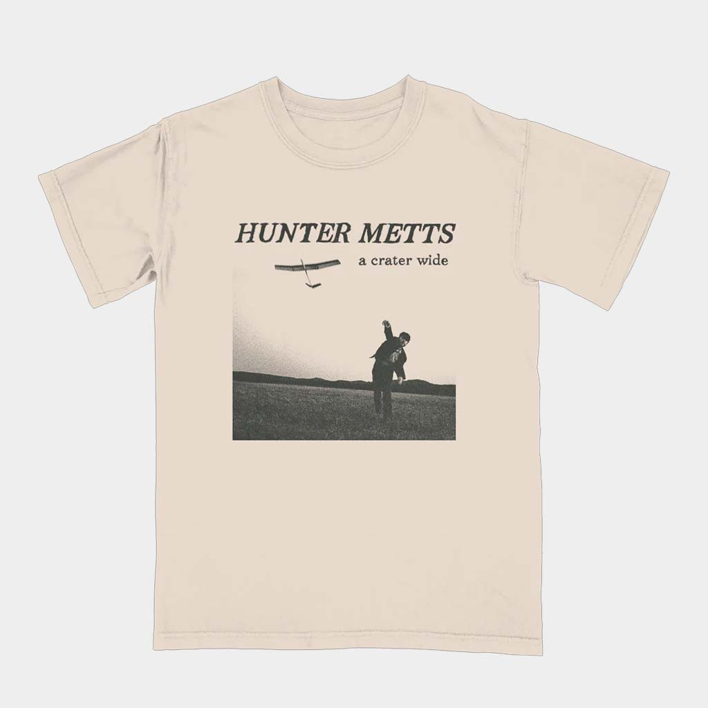 Hunter Metts Merch Hunter Metts A Crater Wide T-Shirt Best Gifts For Music Lovers