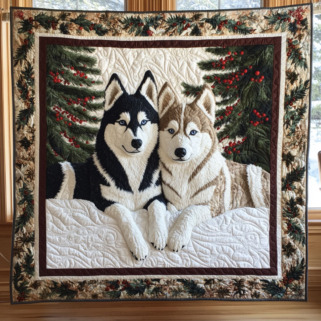 Husk Love Quilt Blanket Christmas Throws Awesome Dog Lover Gifts