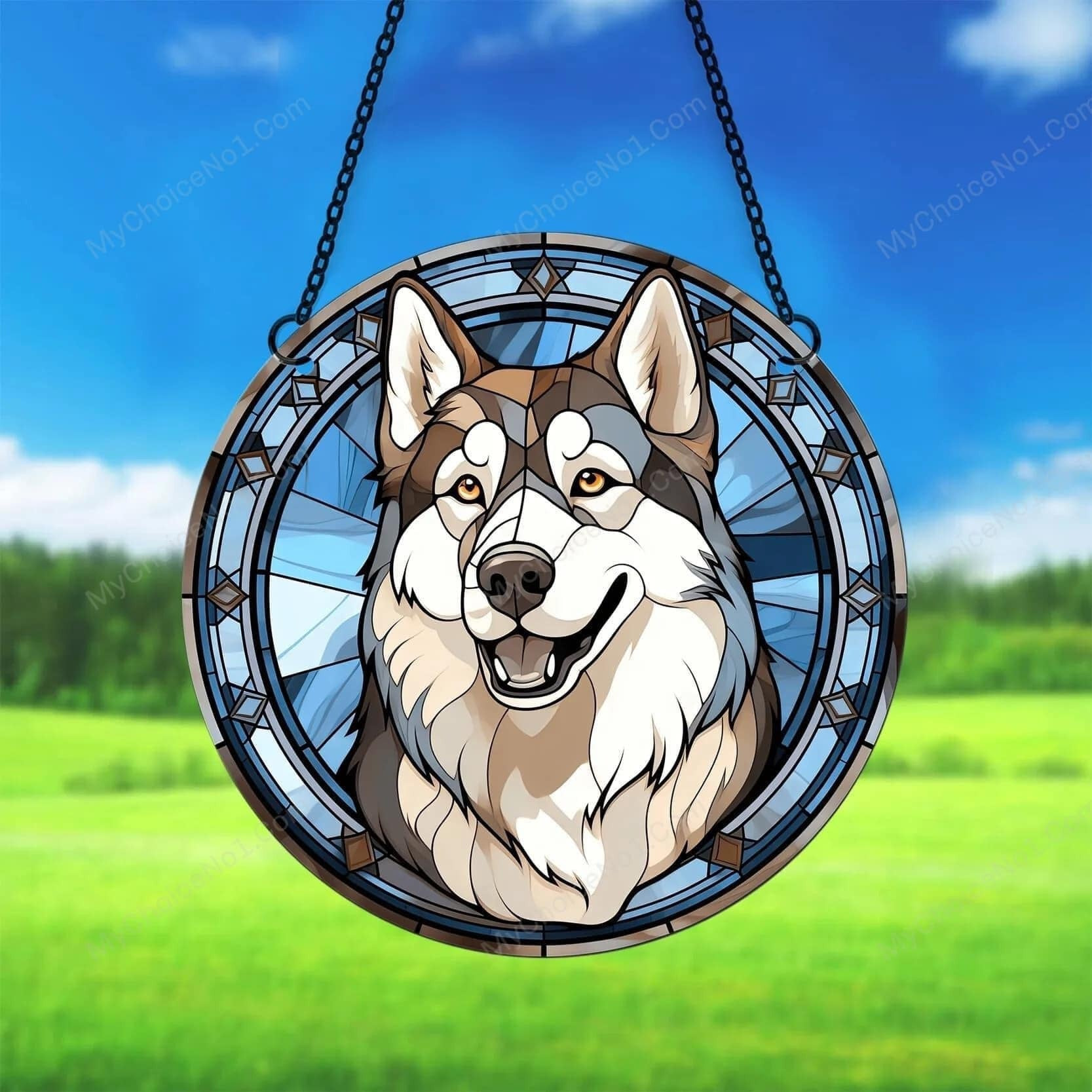 Husky Suncatcher Ornament Merchandise Best Gifts For Husky Lovers Owners For Him Her Husky Suncatcher Ornament Merchandise Best Gifts For Husky Lovers Owners For Him Her