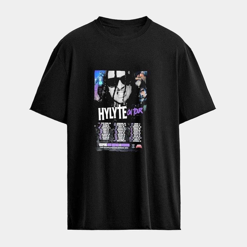 Hylyte On Tour 2026 T-shirt Hylyte Merch Gifts For Music Fans
