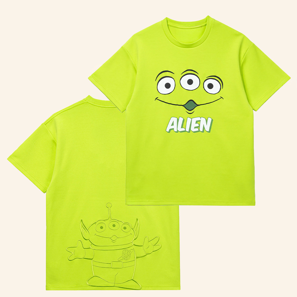 Hype Clothing Merch Hype X Toy Story Alien T-Shirt Gifts Ideas For Friends