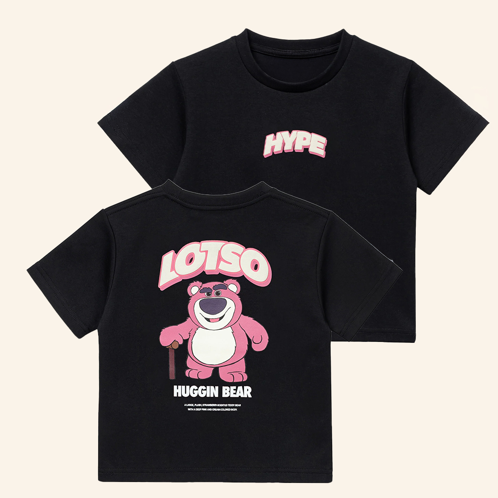 Hype Clothing Merch Hype X Toy Story Lotso T-Shirt Huggin Bear Shirt Gifts For Daughters