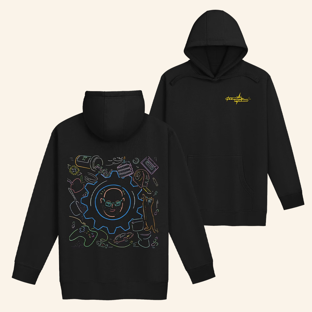 Hyperfixed Merch Storytelling Black Hoodie Unique Gifts For Brothers