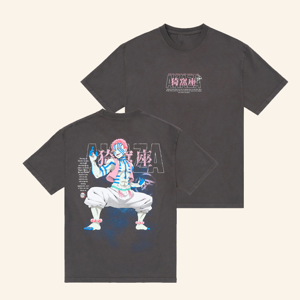 Hypland Merch Demon Slayer Akaza Stance Shirt Gift Ideas For Boyfriend Hypland Merch Demon Slayer Akaza Stance Shirt Gift Ideas For Boyfriend