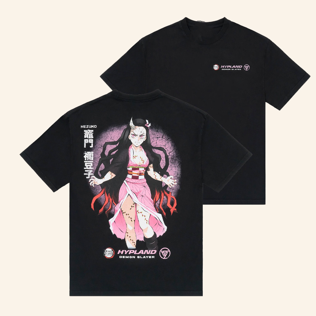 Hypland Merch Demon Slayer Slayer Nezuko Half Demon Shirt Christmas Gifts For Daughter Hypland Merch Demon Slayer Slayer Nezuko Half Demon Shirt Christmas Gifts For Daughter