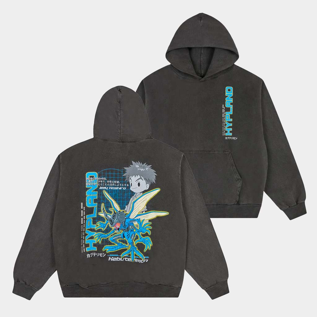 Hypland Merch Digimon Koshiko Hoodie Birthday Presents For Boyfriend
