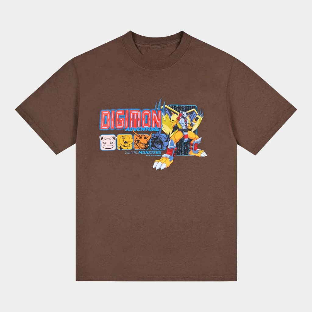 Hypland Merch Digimon Squares Shirt Good Gifts For Boyfriend