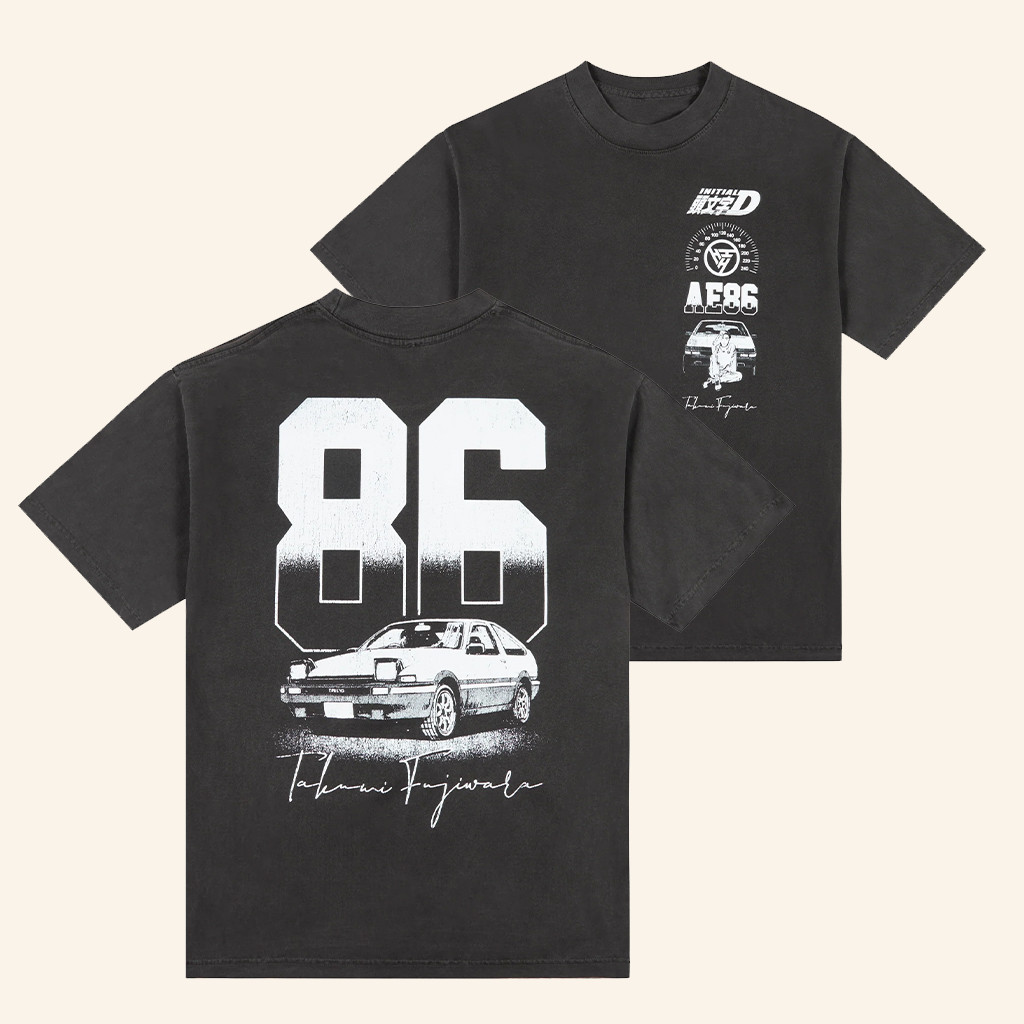 Hypland Merch Initial D Fujiwara 86 Shirt Birthday Presents For Him