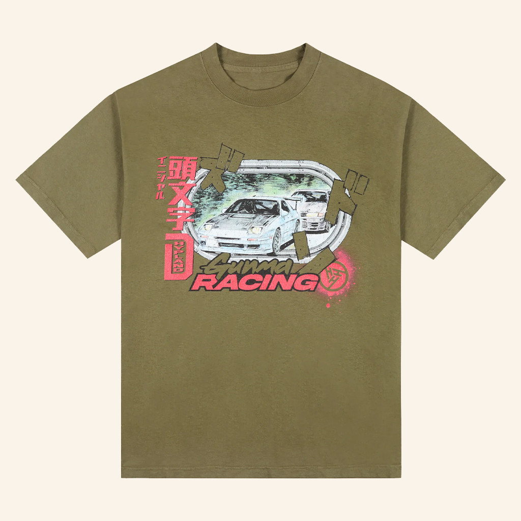 Hypland Merch Initial D Gunma Racing Shirt Good Gifts For Boyfriend Hypland Merch Initial D Gunma Racing Shirt Good Gifts For Boyfriend