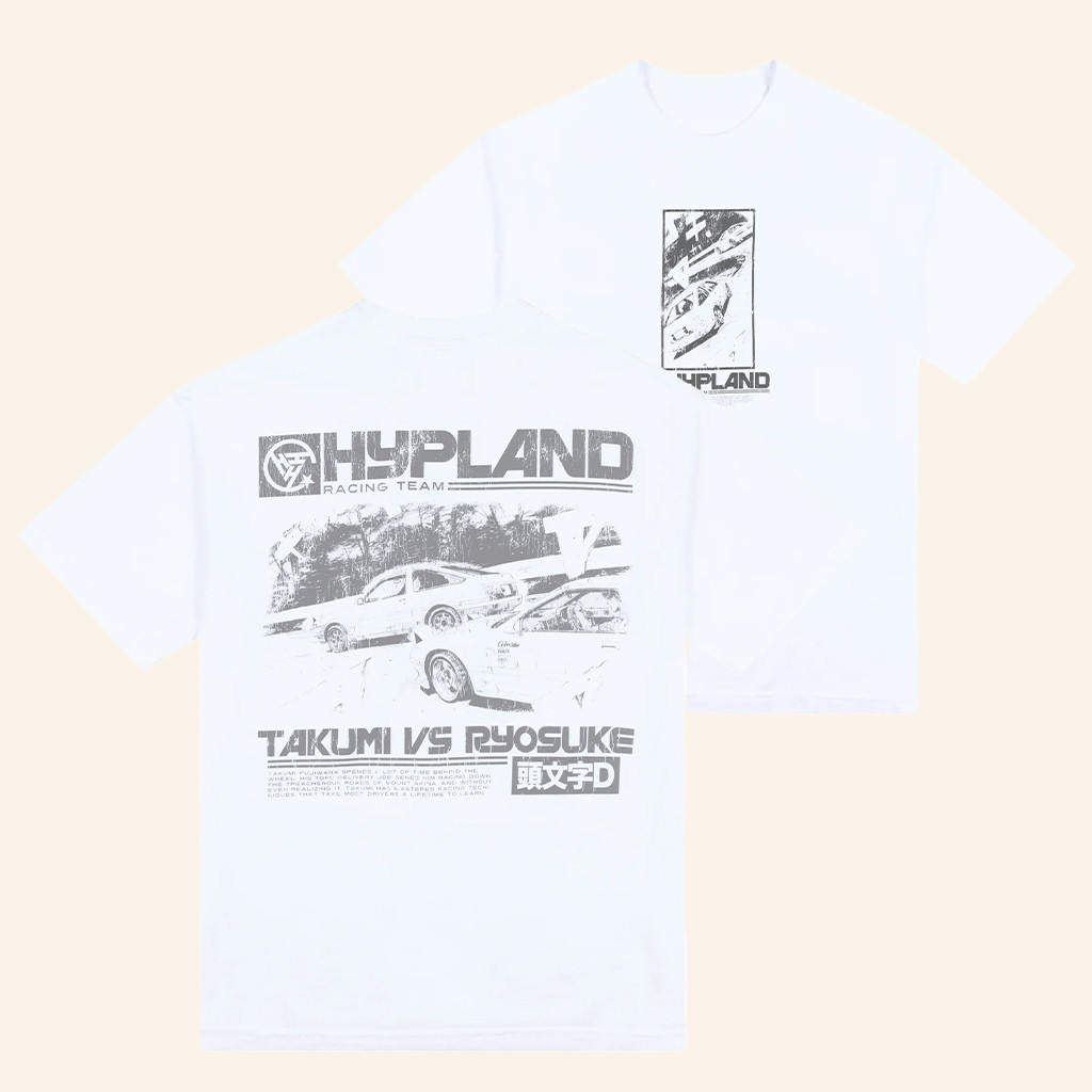 Hypland Merch Initial D Takumi VS Ryosuke T-Shirt Gifts For Brothers