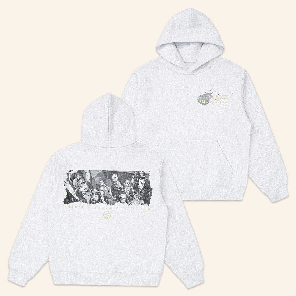 Hypland Merch Jojo Stone Ocean Group Grey Hoodie Best Gifts For Friends