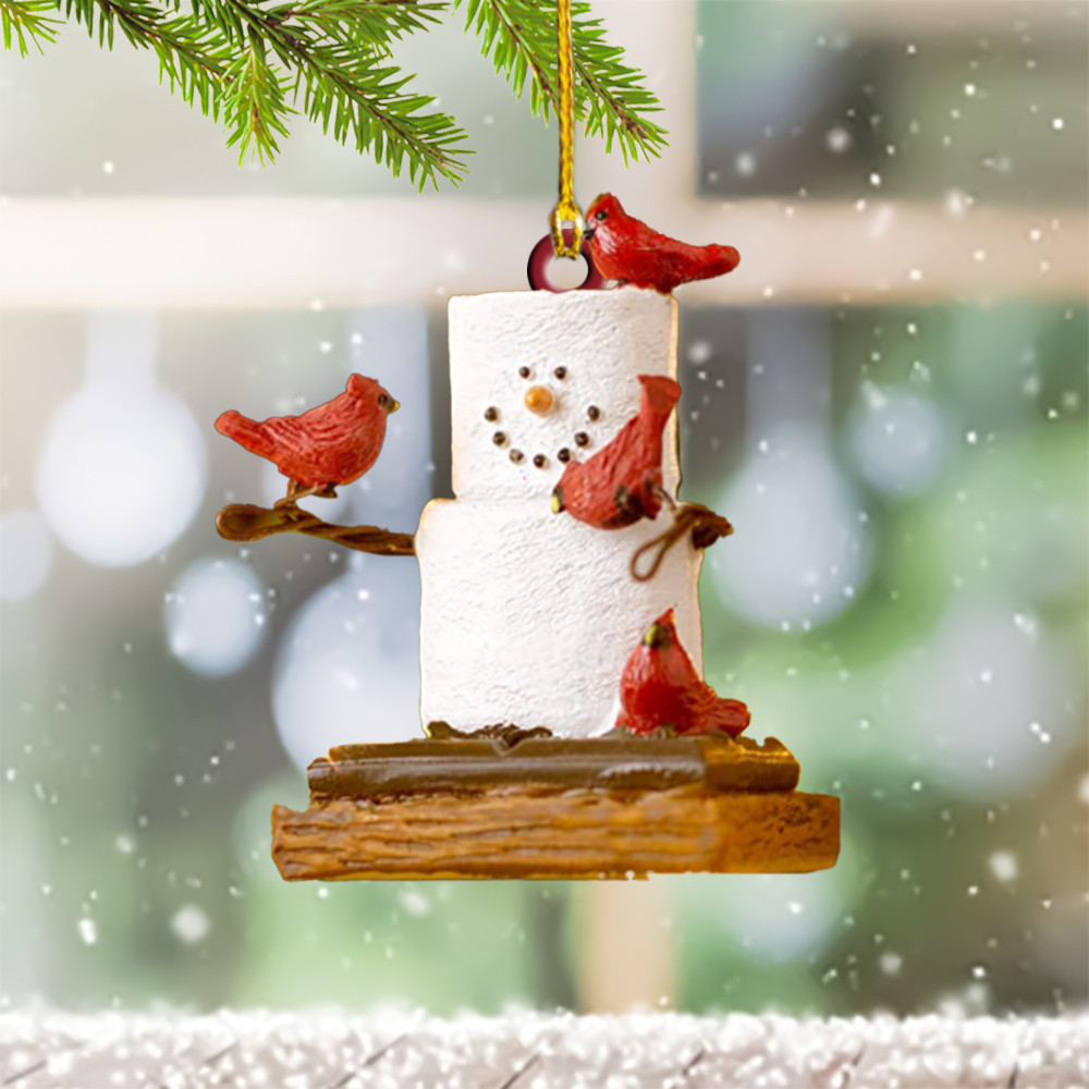 I Am Always With You Cardinal Ornament Christmas Tree Decoration Ideas 2024