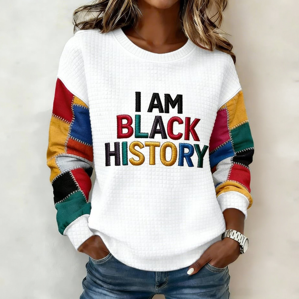 I Am Black History Sweatshirt Black History Month Apparel Gift For Patriots