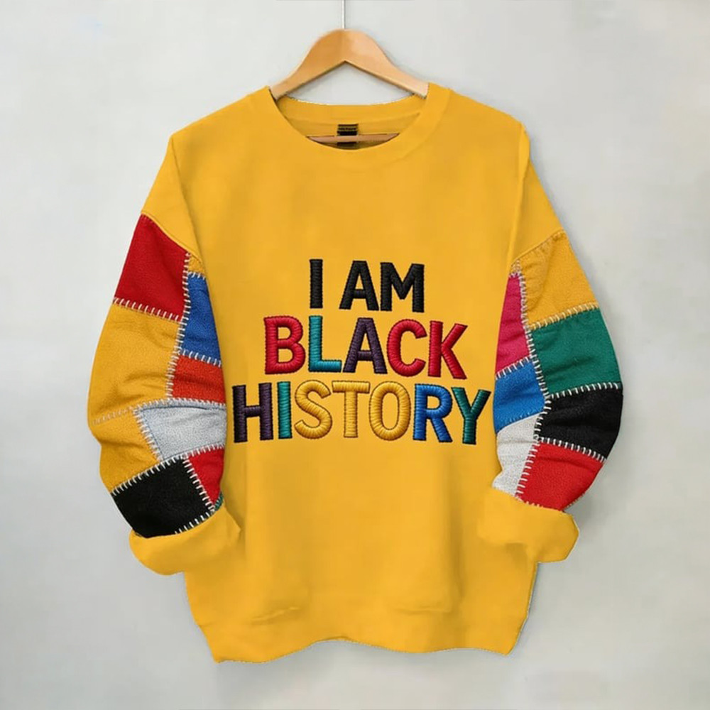 I Am Black History Sweatshirt Black History Month Clothing Gift For Black History Supporter