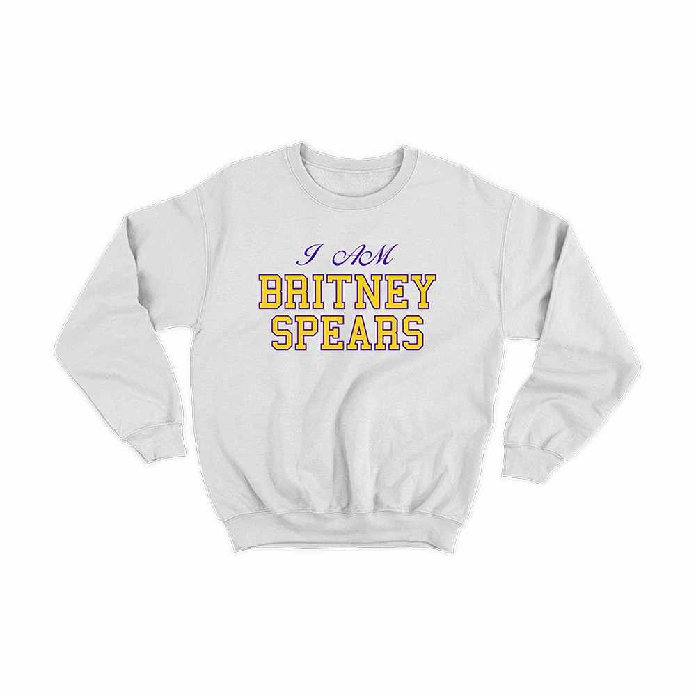 I Am Britney Sweatshirt Nostalgic Pop Culture Merch Britney Spears Fan Gift For Wife