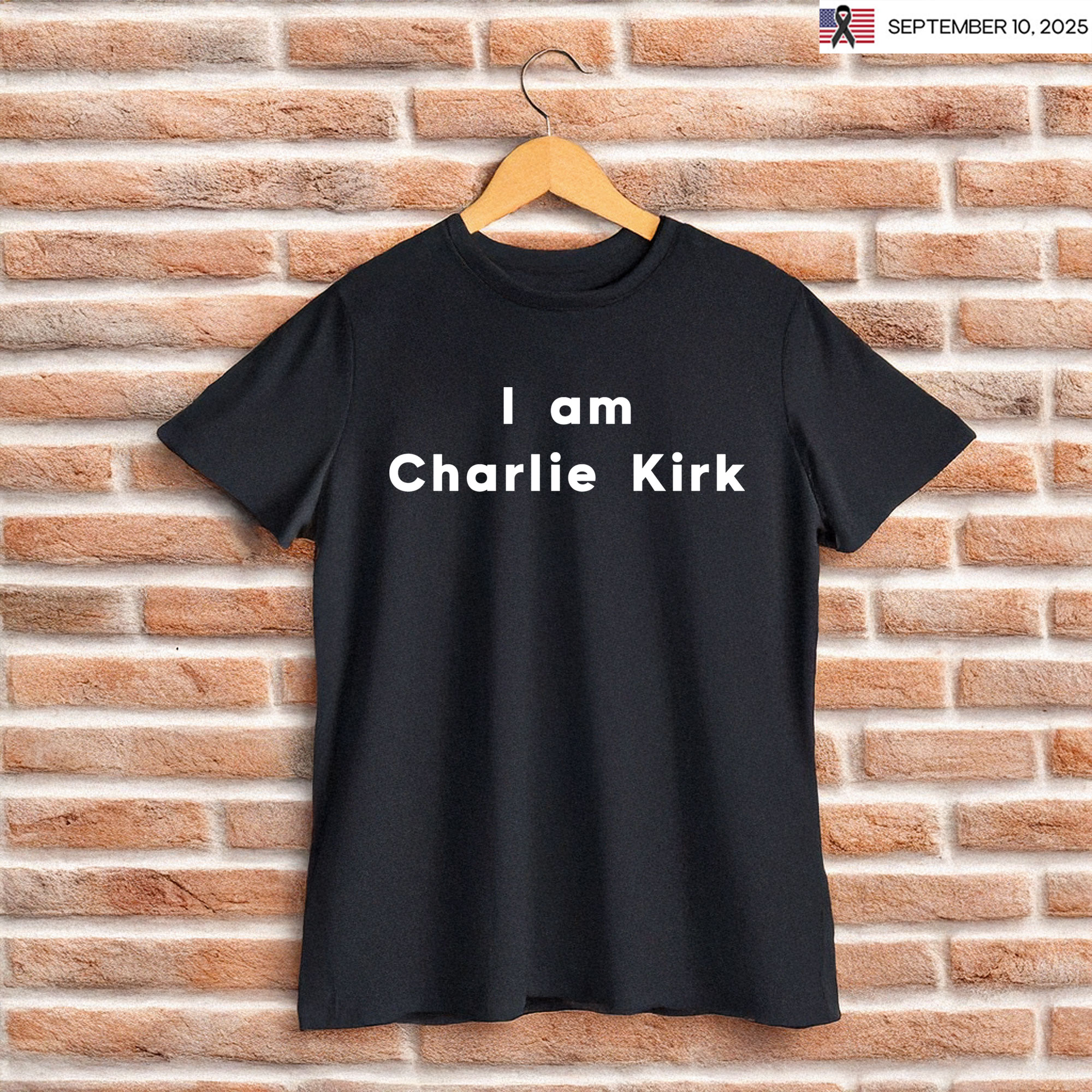 I Am Charlie Kirk Freedom T-Shirt