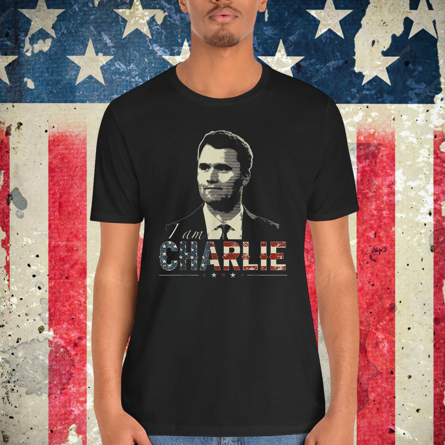 I Am Charlie Kirk Graphic Vintage T-Shirt