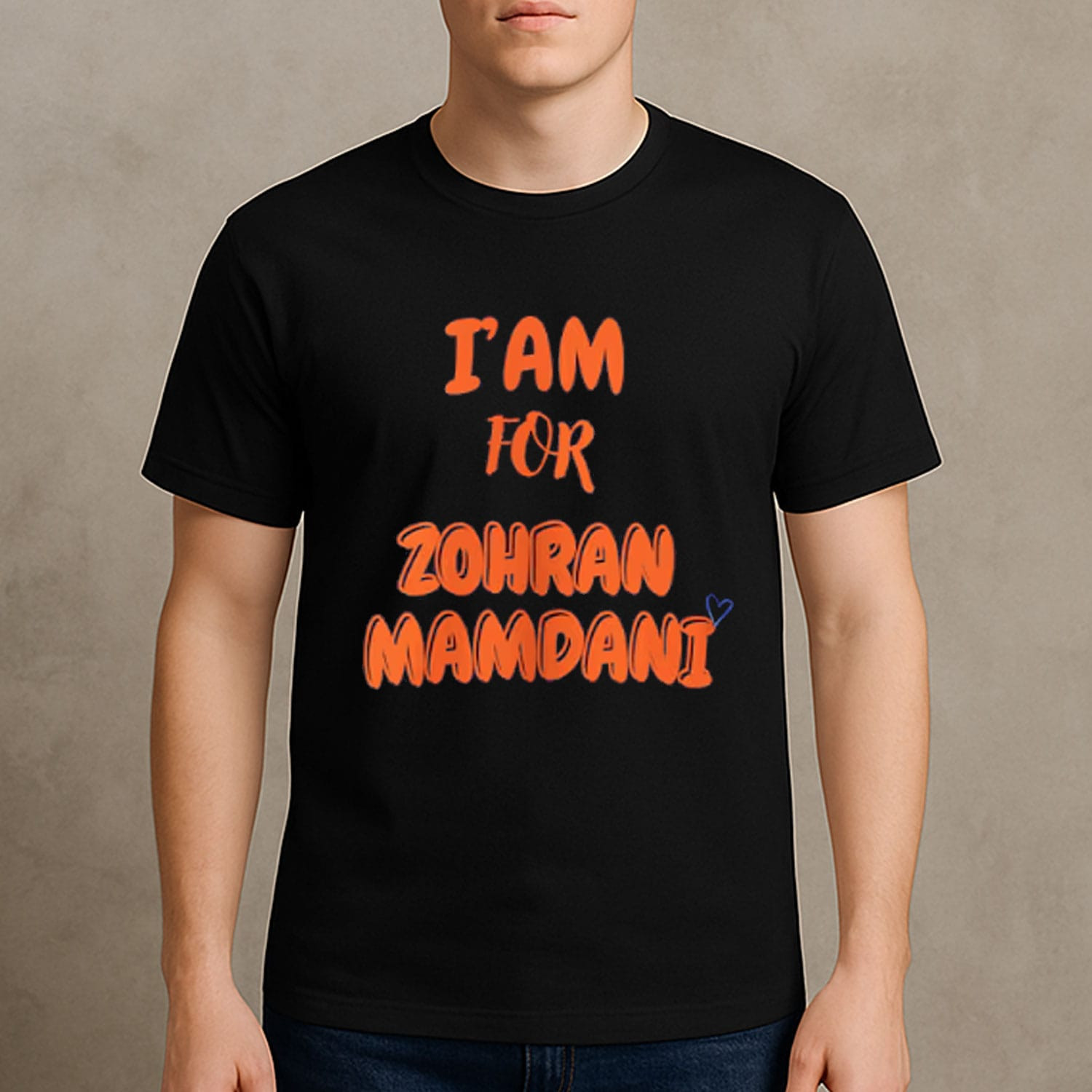 I Am For Zohran Mamdani T-Shirt Democratic Activist Clothing New York Mayor Gifts