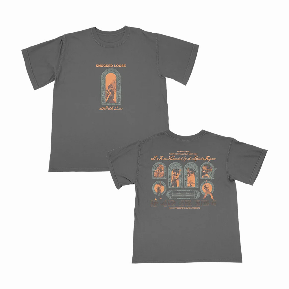 I Am Haunted Tour Knocked Loose T-Shirt Hardcore Punk Music Shirt Knocked Loose Fan Gift