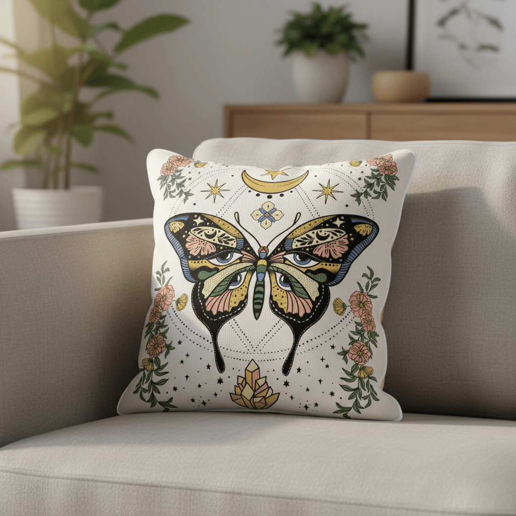 I Am Opening Sofa Pillow Witchcraft Themed Home Decor Christmas Gifts For Fantasy Lovers