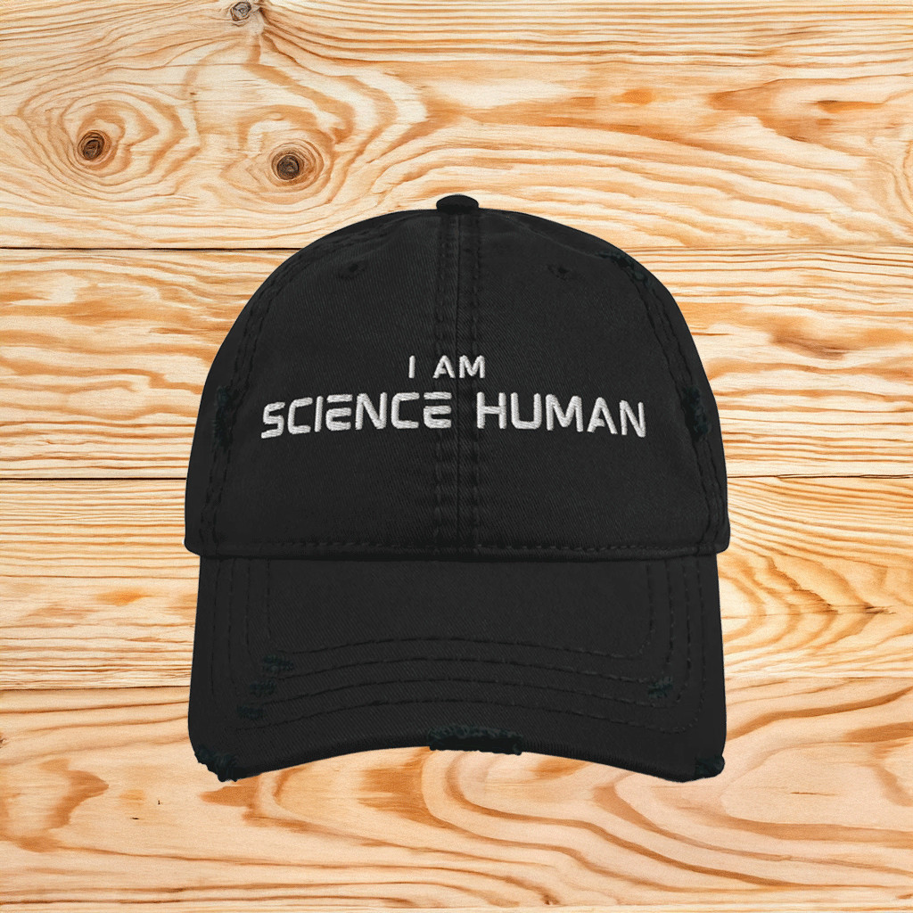 I Am Science Human Baseball Hat Project Hail Movie Nerd Humor Gift For Movie Fans