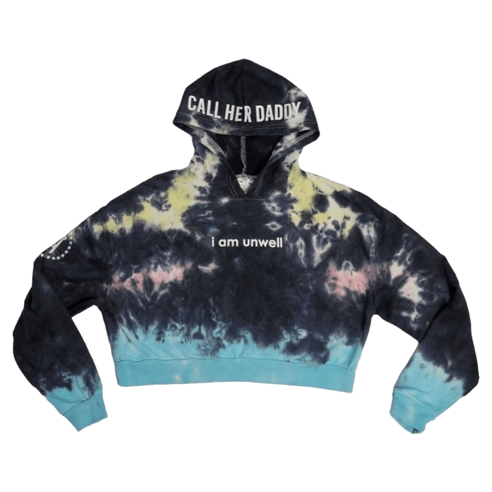 I Am Unwell Tie Dye Hoodie Call Her Daddy Merch Gift for Wife Cool Color Hoodie I Am Unwell Tie Dye Hoodie Call Her Daddy Merch Gift for Wife Cool Color Hoodie