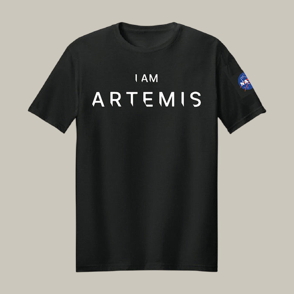 I AmArtemis NASA T-Shirt NASA Artemis Logo Tee Unique Present For Boyfriend