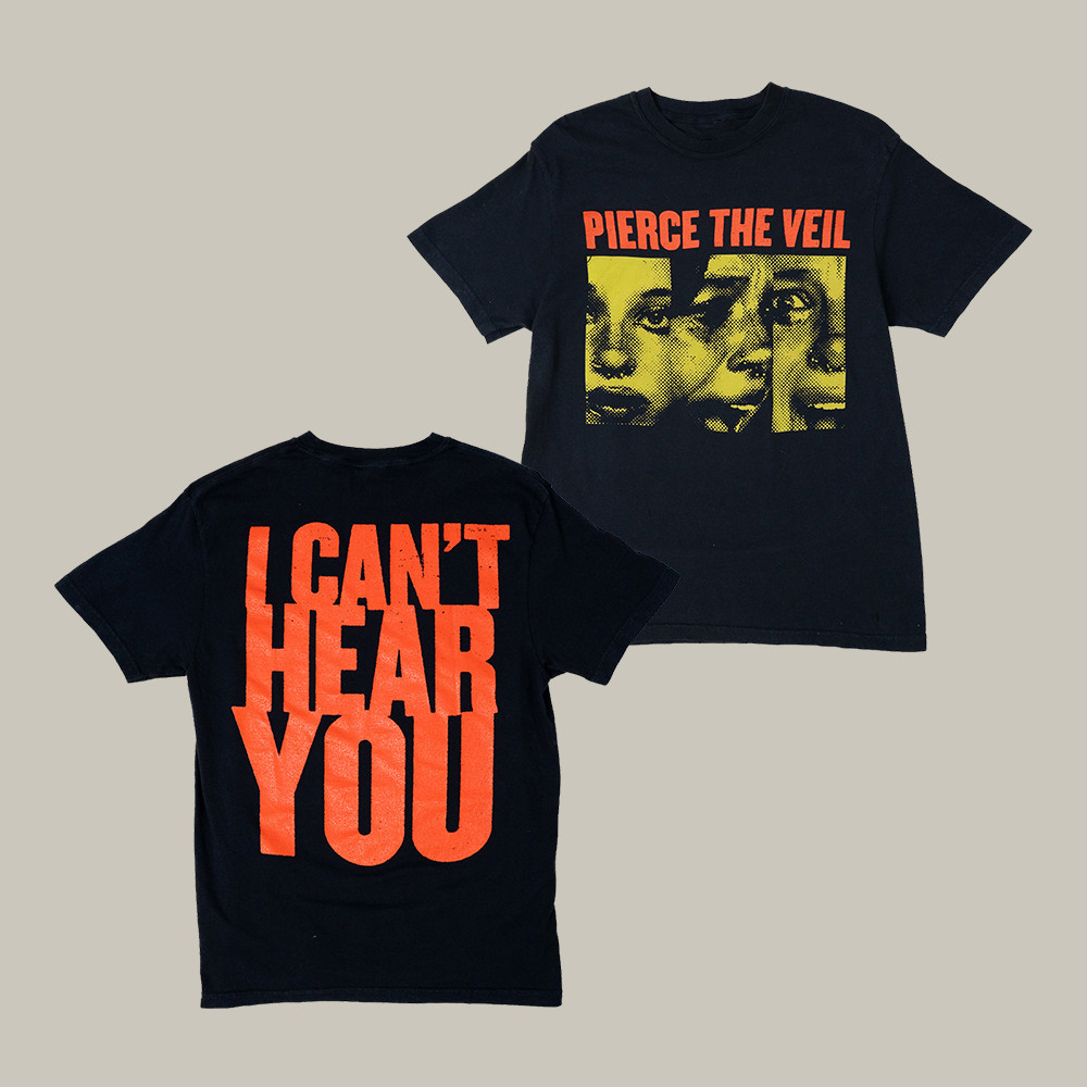 I Can't Hear You Tour Pierce The Veil T-Shirt Rock Music Fan Merch Best Gift For Father