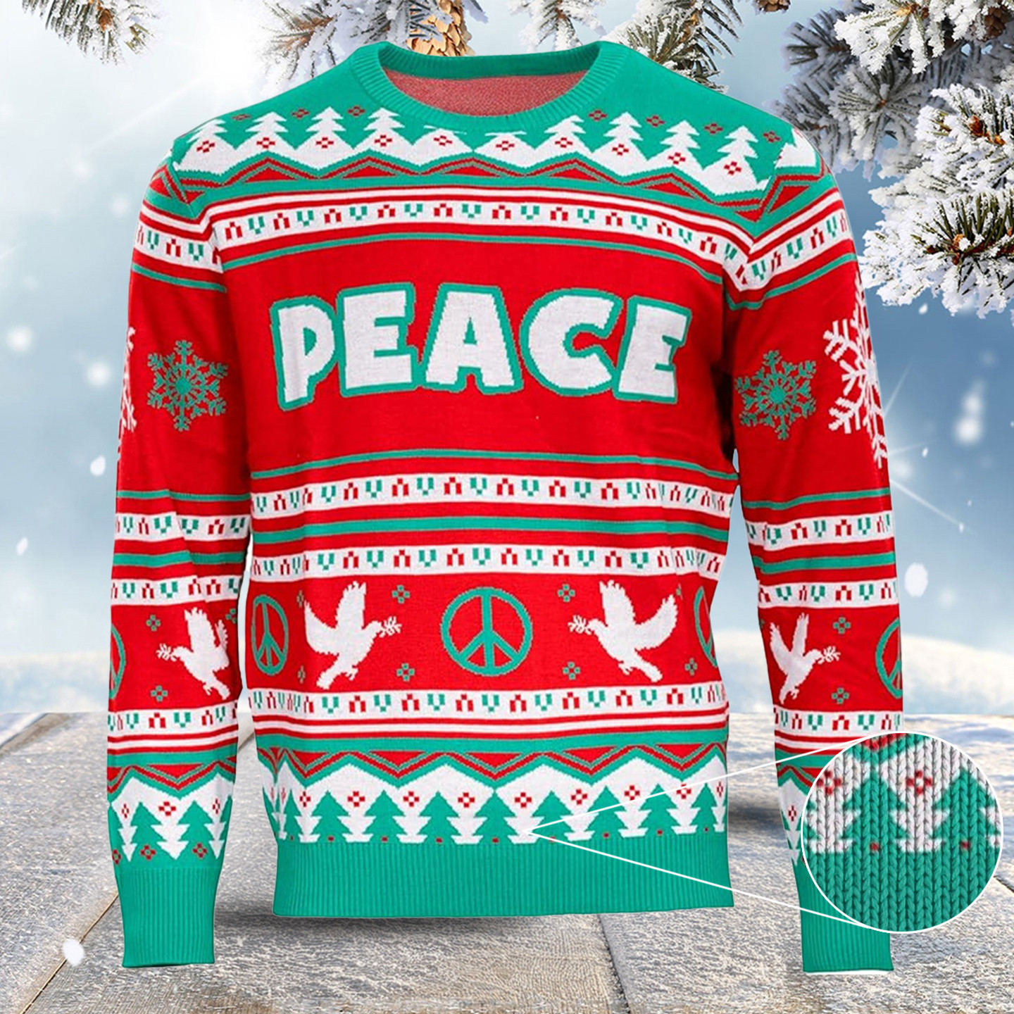 I Come In Peace Peace Funny Couples Ugly Christmas Sweaters Xmas Outfits Gifts For Lover