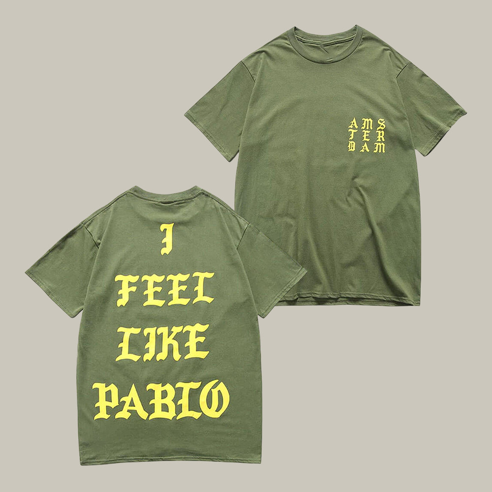 I Feel Like Pablo Amsterdam Kanye West T-Shirt Kanye West Clothes Present For Him