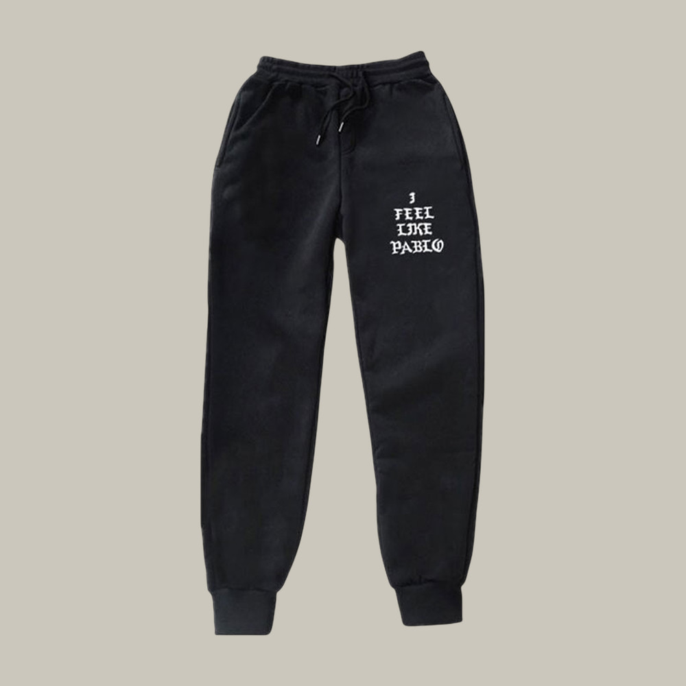 I Feel Like Pablo Kanye West Sweatpants Kanye West Apparel Present Idea For Huge Fans