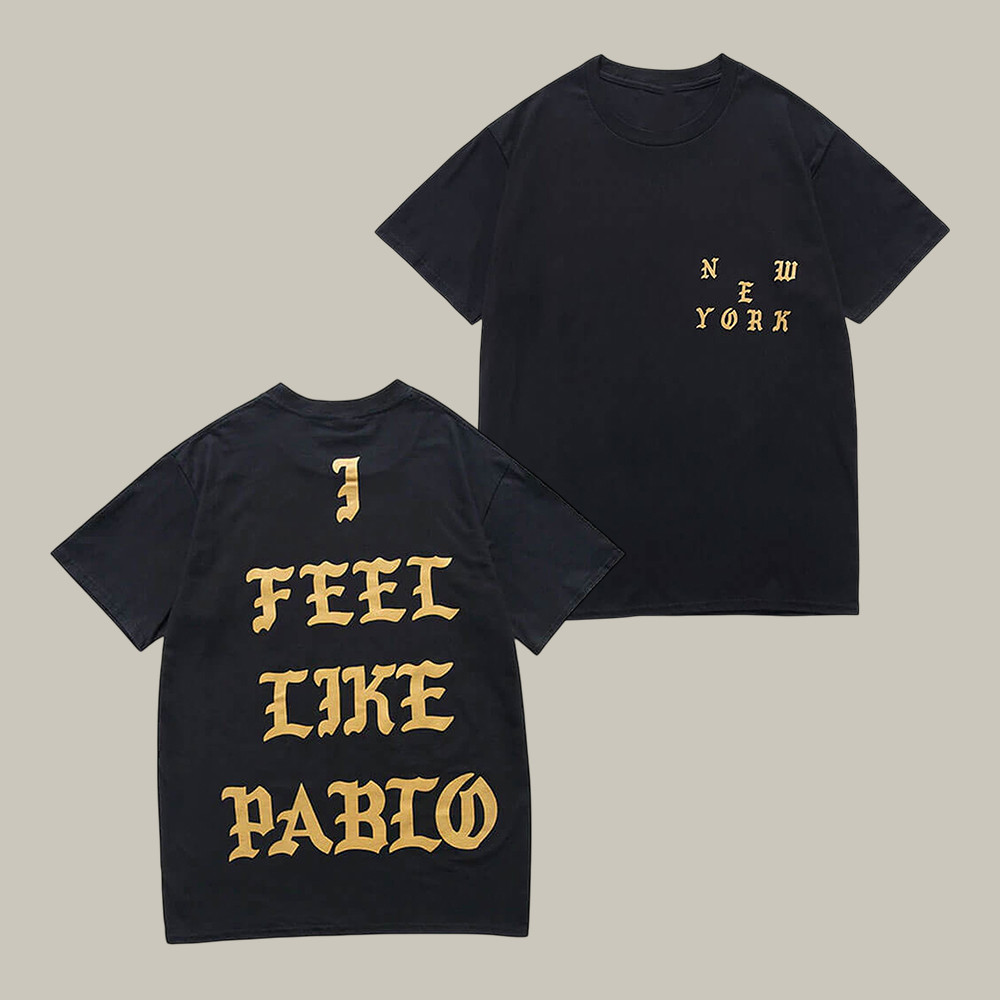 I Feel Like Pablo Kanye West T-Shirt Kanye West World Tour Merch Unique Fan Gift