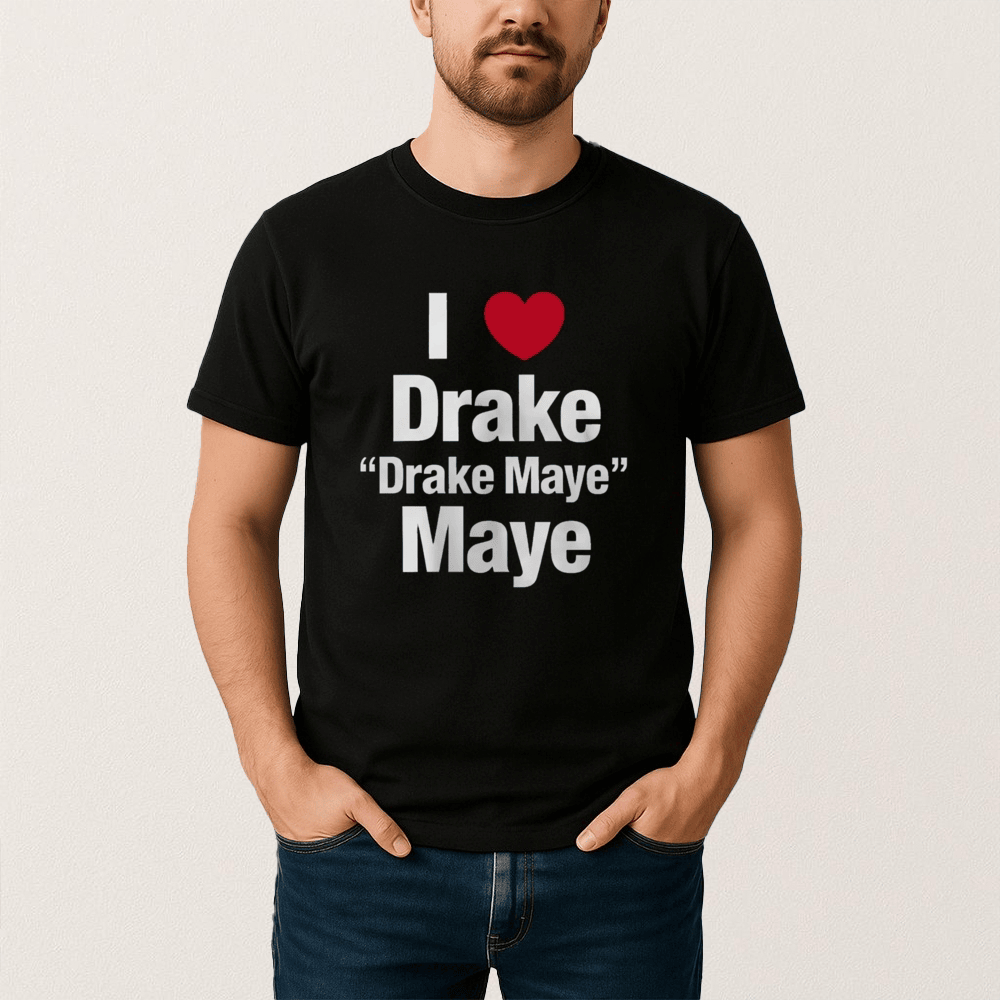 I Heart Drake Maye T-Shirt Drake Maye Shirt Gift Ideas For Football Enthusiasts