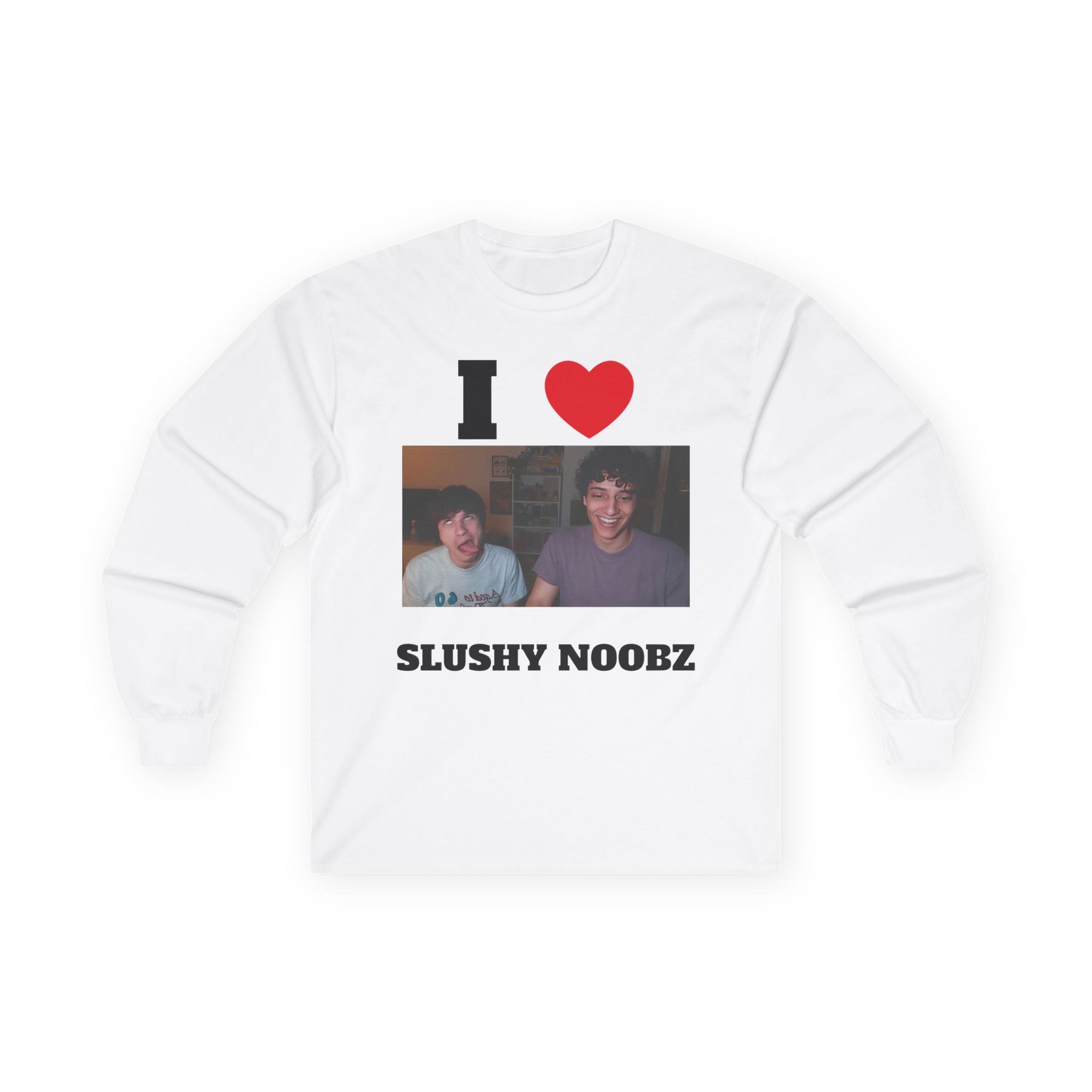 I Heart Slushy Noobz merch Unisex Ultra Cotton Long Sleeve Tee Gifts For Best Friend I Heart Slushy Noobz merch Unisex Ultra Cotton Long Sleeve Tee Gifts For Best Friend
