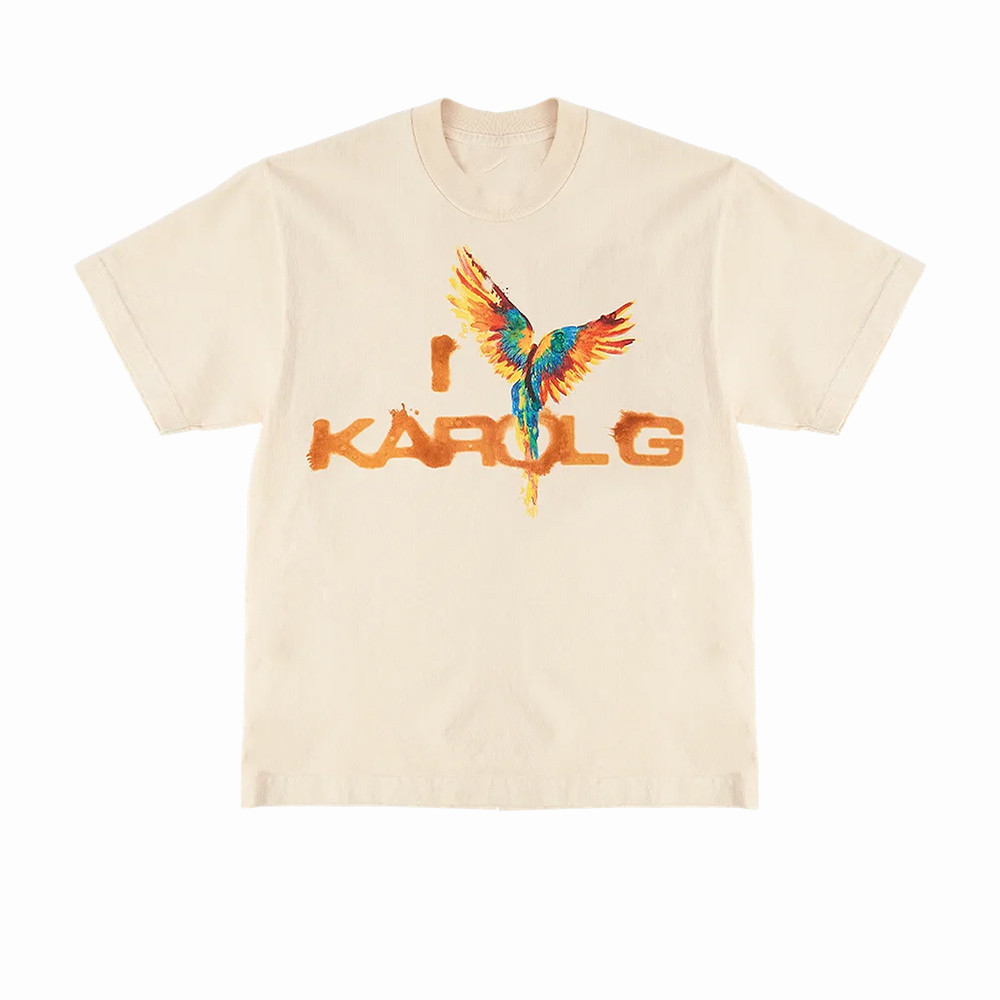 I Karol G Parrot T-Shirt Karol G Coachella 2026 Merch Music Lover Gift For Wife