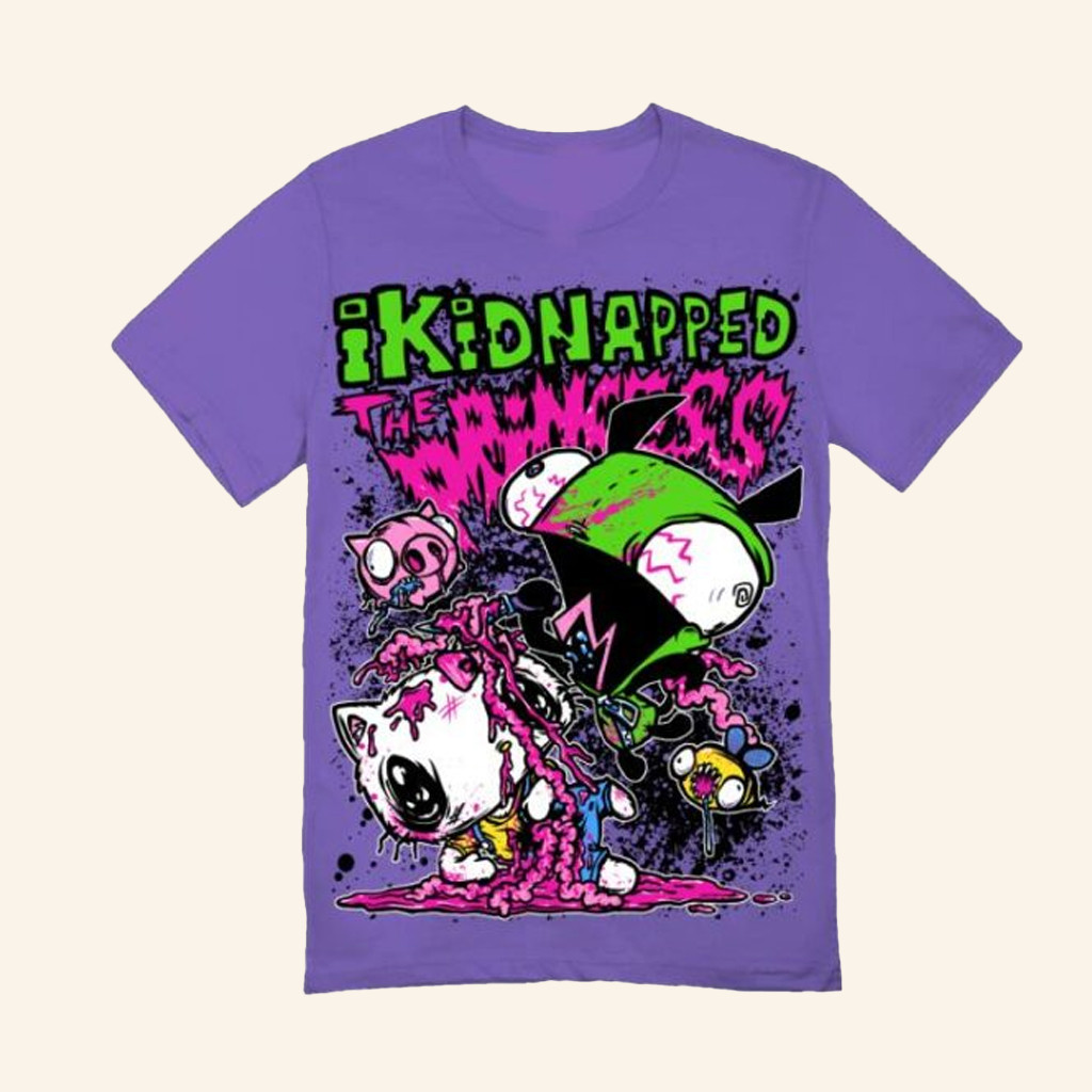 I Kidnapped The Princess Merch Girl Stabbing Hello Kitty T-Shirt Gifts For Music Fans I Kidnapped The Princess Merch Girl Stabbing Hello Kitty T-Shirt Gifts For Music Fans