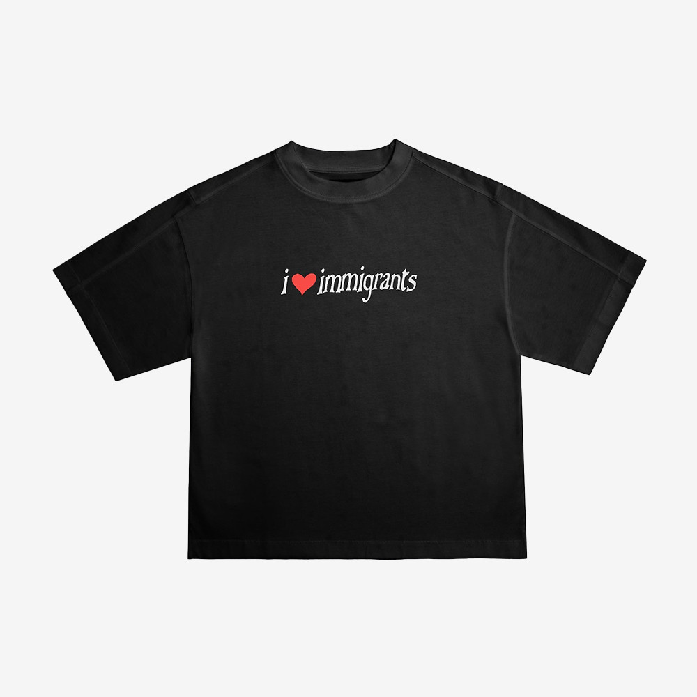 I Love Immigrants Crop Top Portland Freedom Protest Shirt Protest Clothes