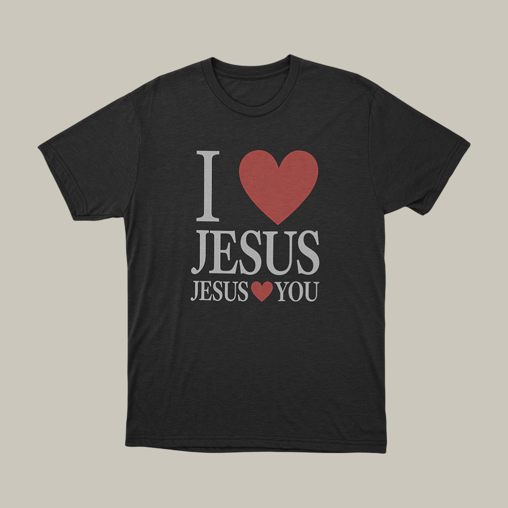I Love Jesus Jesus Loves You Bryce Crawford T-Shirt Christian Themed Shirt Bryce Crawford Lover Gift