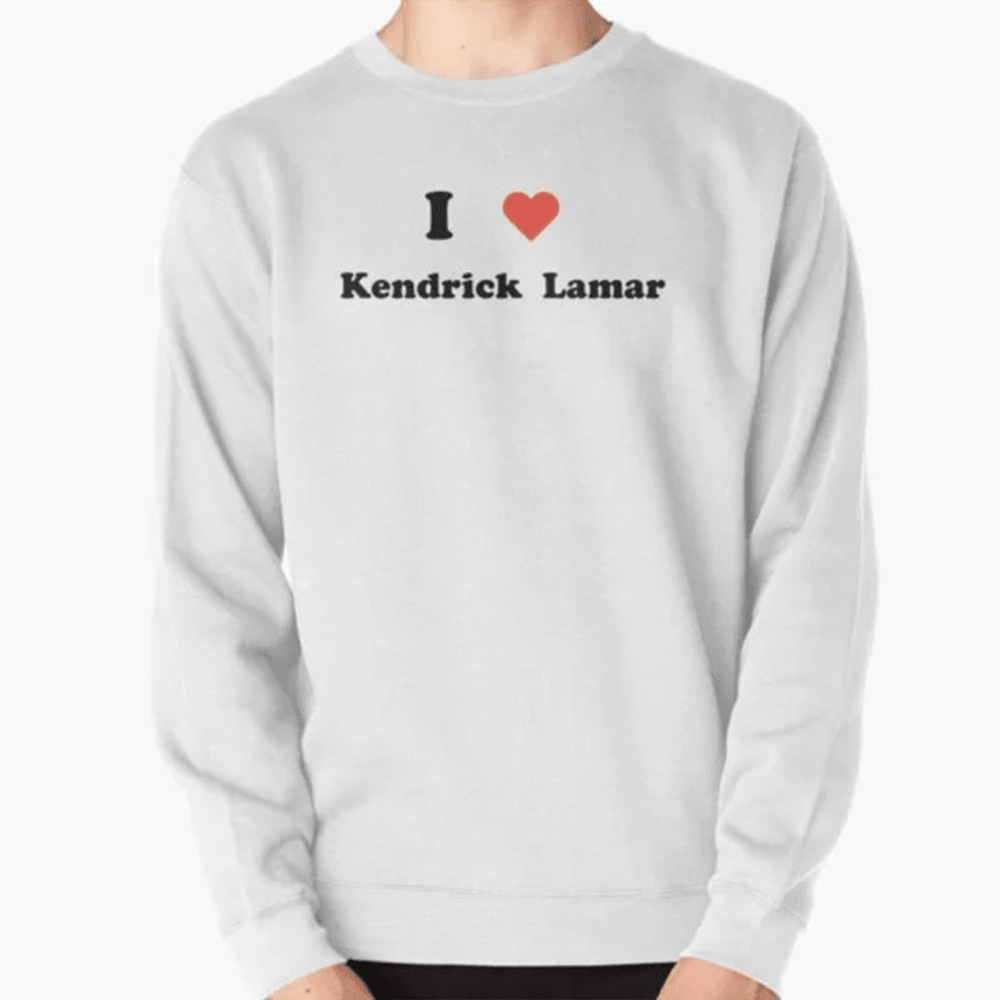 I Love Kendrick Lamar Music Sweatshirt Baby Keem Apparel Gift For Father's Day