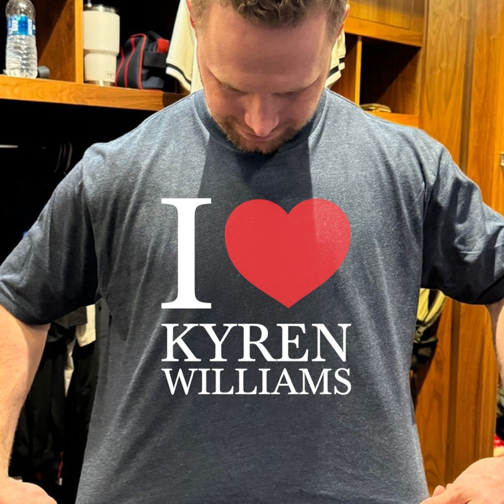 I Love Kyren Williams Los Angeles Football Shirt Rams Merch Gift Ideas For Football Lovers