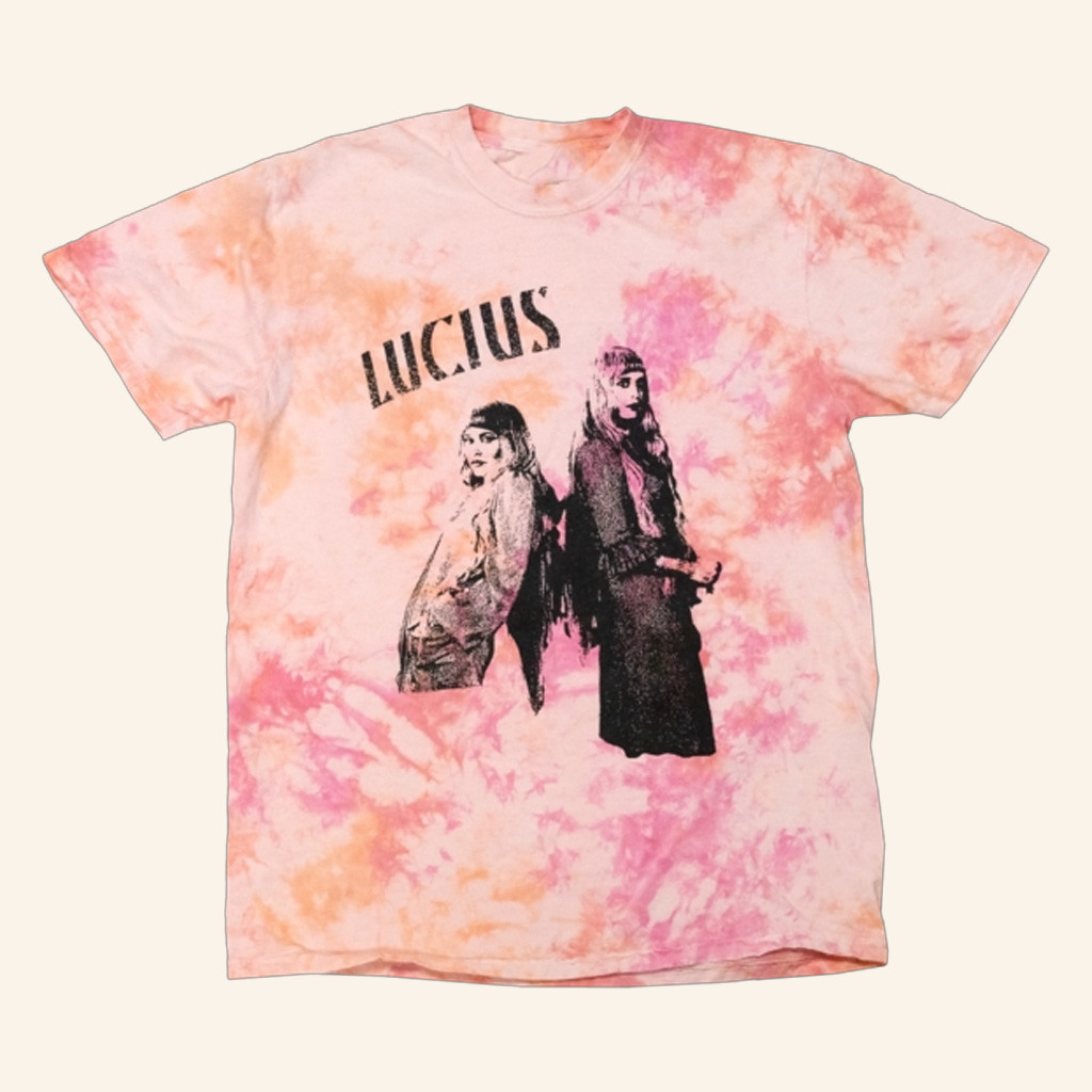 I Love Lucius Merch Lucius Tie Dye T-Shirt Christmas Gifts For Friends