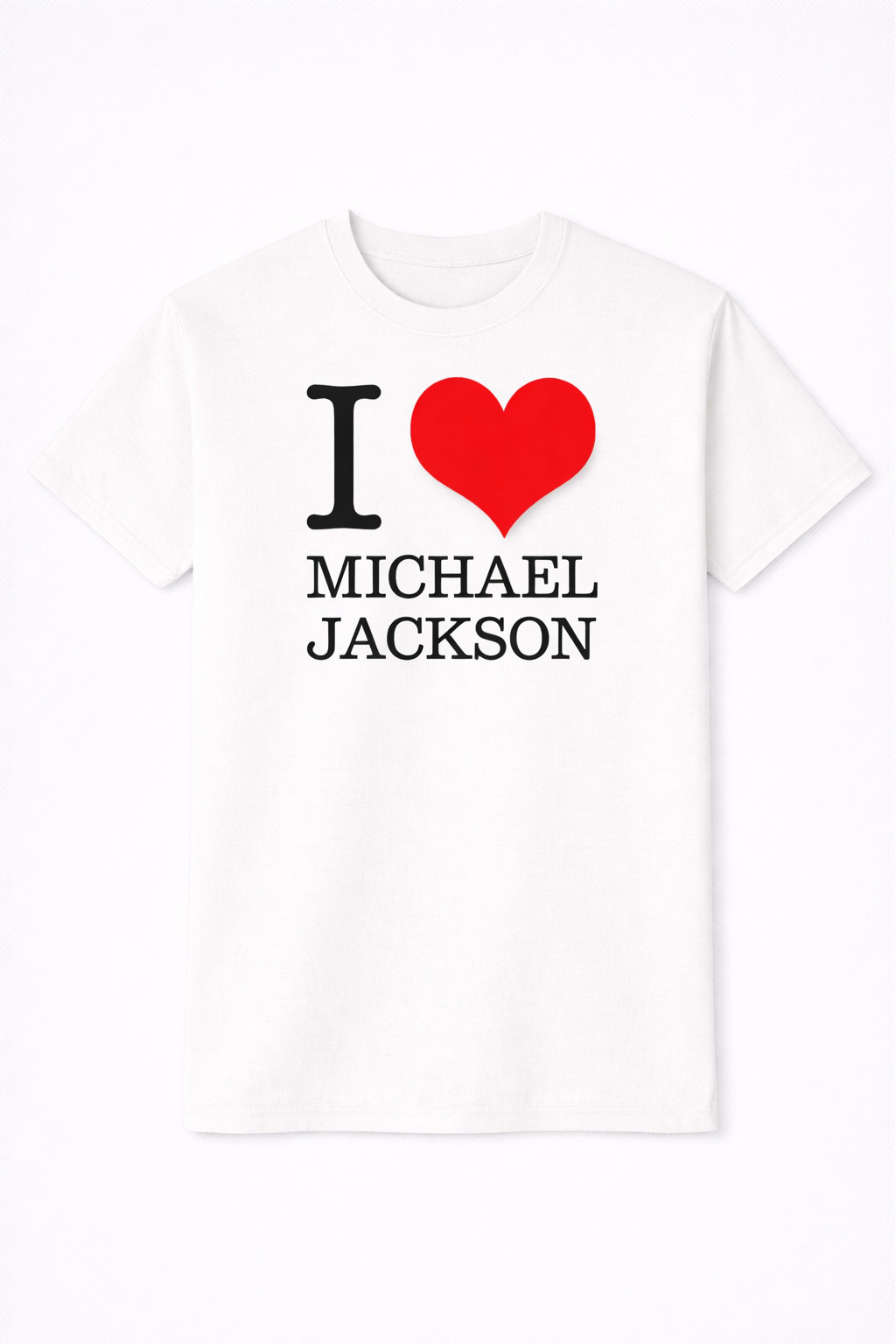 I Love Michael Jackson T-Shirt King Of Pop Merch Nostalgic Music Lover Gift