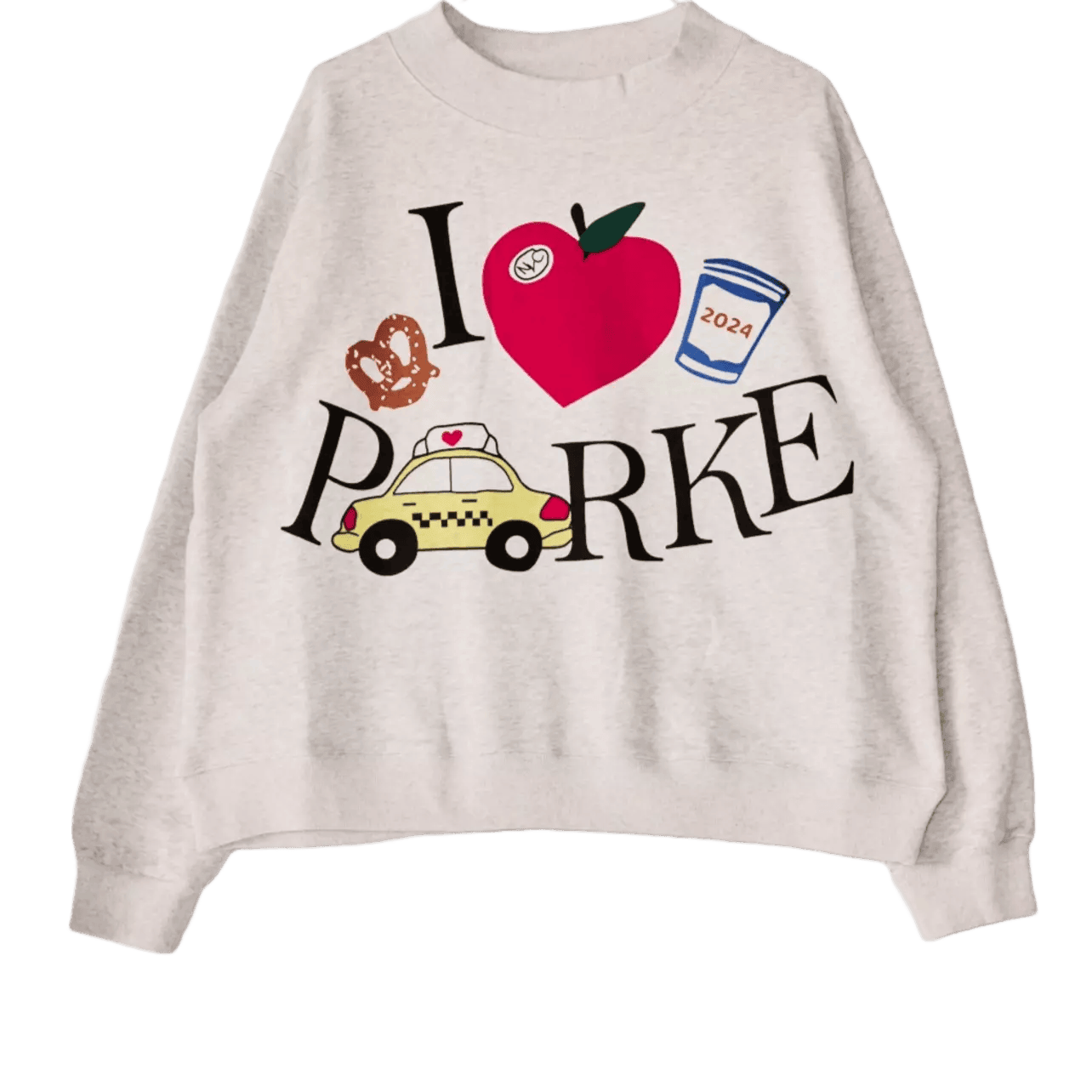 I Love Parke Sweatshirt Parke NYC Hoodie Cute Gift Idea For Sister Who Loves New York Vibe I Love Parke Sweatshirt Parke NYC Hoodie Cute Gift Idea For Sister Who Loves New York Vibe