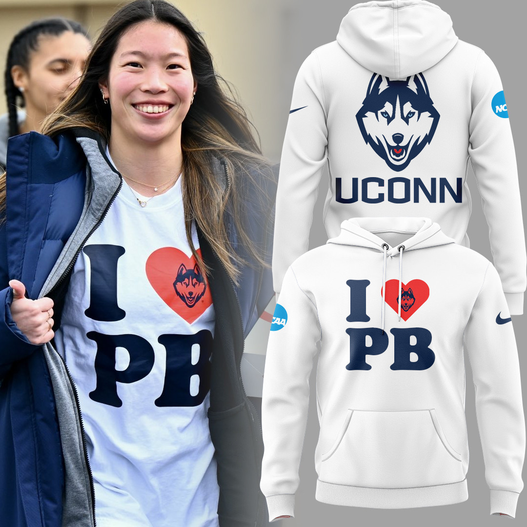 I Love PB Paige Bueckers Hoodie Women's Basketball Best Gifts For UConn Huskies Fans