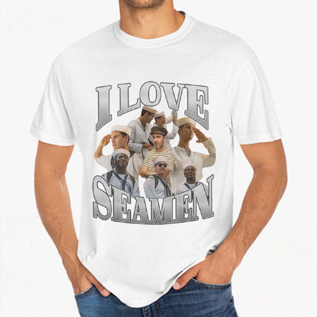 I Love Seamen Funny Cringe Meme T-Shirt Christmas Ideas For Boyfriend