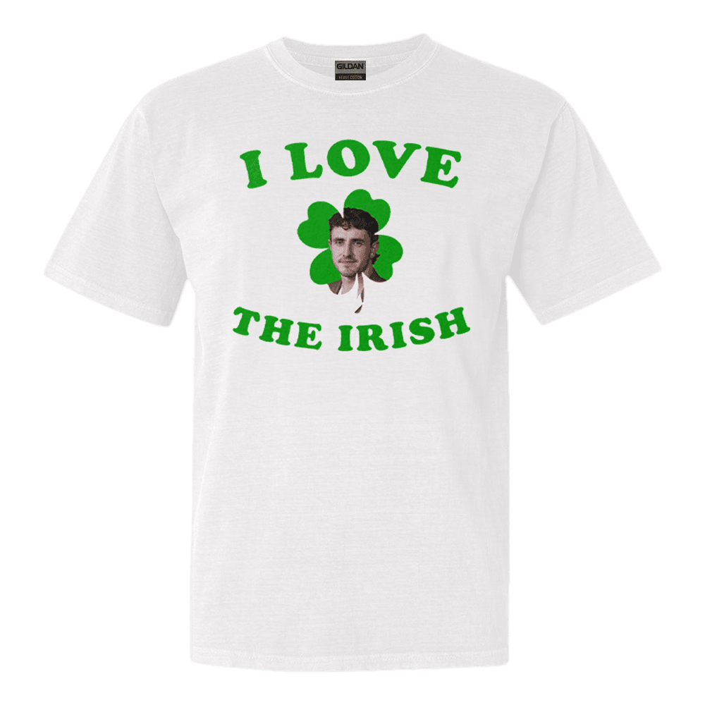 I Love The Irish Shirt Paul Mescal Patrick's Day T-Shirt Gifts For Fan